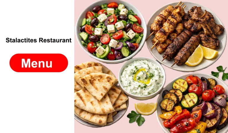 Stalactites Restaurant Menu Price Melbourne