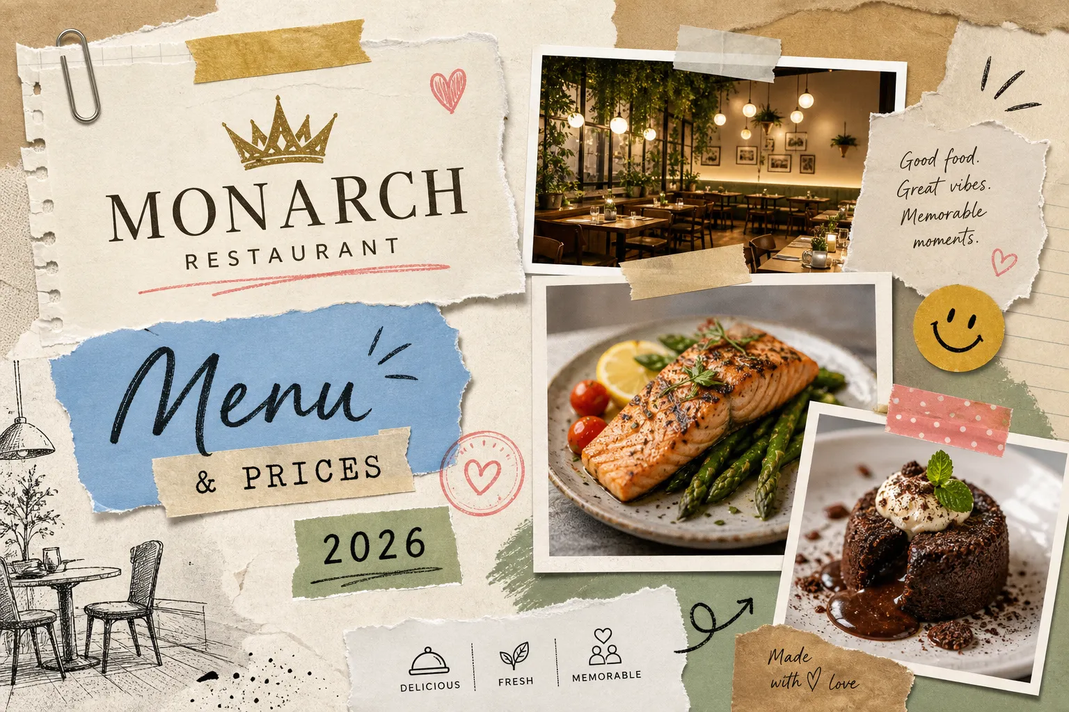 Monarch Restaurant Menu: Full Guide & Prices 2026