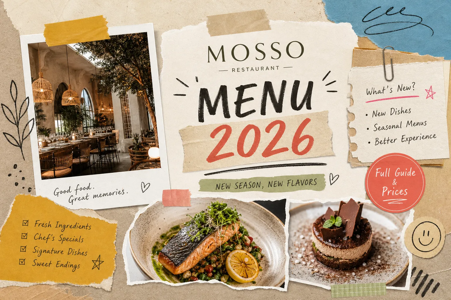 Mosso Restaurant Menu 2026: Full Guide & Prices