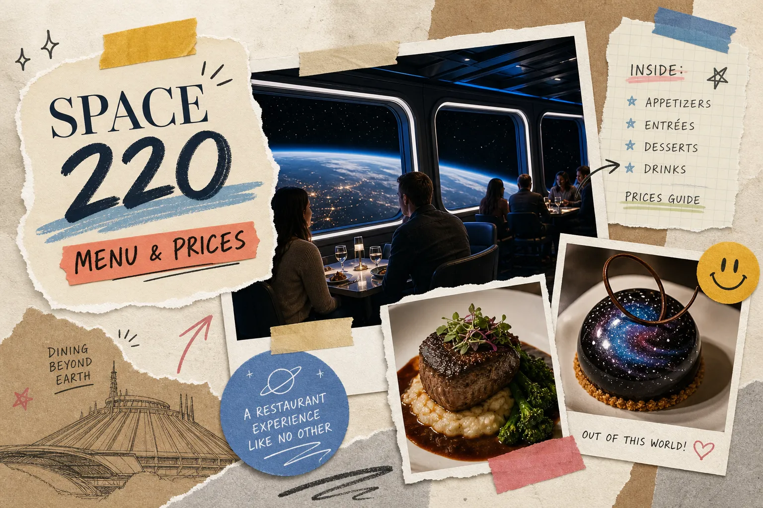 Space 220 Restaurant Menu: Full Guide & Prices